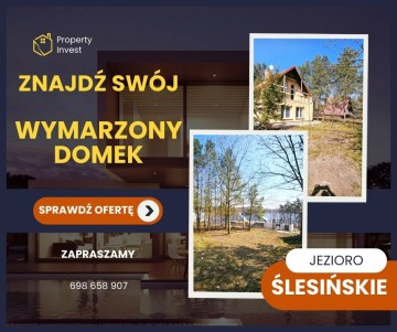 Ślesin – Domek letniskowy z widokiem na jezioro