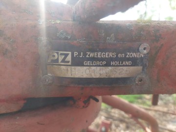 Przetrząsarka  zgrabiarka PZ TH 0130625 zweegers