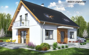 Dom w trakcie budowy w sąsiedztwie lasów i Jez. Ślesińskiego