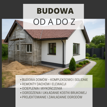 Budowa i remont od A do Z – zaufaj specjalistom!