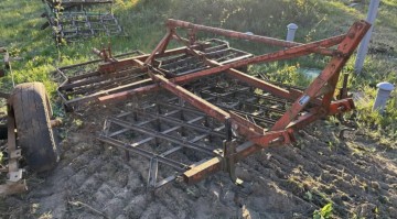 Agregat uprawowy przedsiewny 2.5m brona ciężka podwójny waek