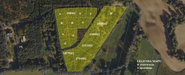 Działki budowlane o pow. od 958m2-ul. Leśnych Skrzatów-Rumin