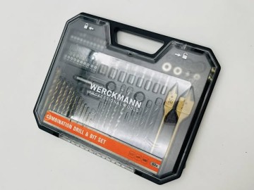 Zestaw wierteł i bitów Werckmann 63-częściowy