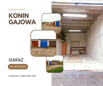 KONIN – SPRZEDAM GARAŻ