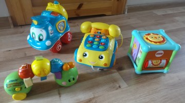 Zabawki edukacyjne na baterie