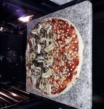 Kamień do pizzy DUŻY - granit, pizza