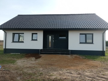 Sprzedam dom projekt Tracja 104 m², działka 10 ar Zalesie