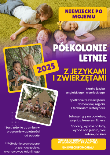 Półkolonie językowo zwierzęce