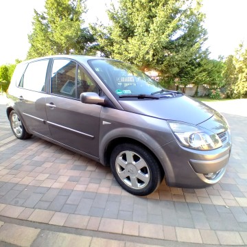 Renault Scenic II 2008r /1.6 16V 112KM/ Gaz/ Hak/ Skrzynia 6