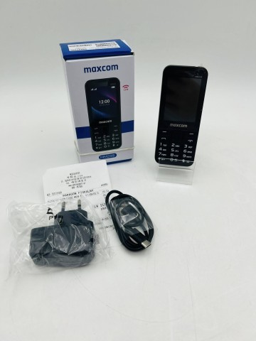 Telefon MAXCOM MM248 Classic Czarny Komplet + gwarancja