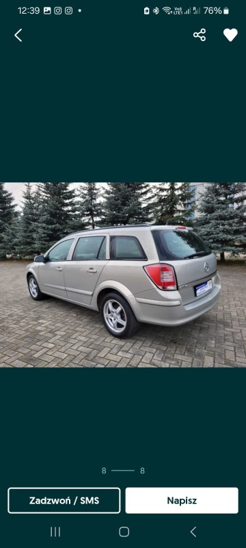 Opel Astra 1,7 diesel 100KM  kombi 2008r.