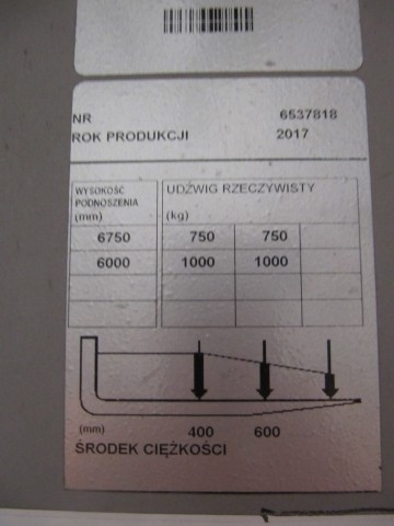 Wózek przemysłowy Toyota BT OPTIO