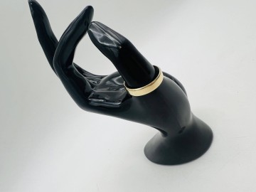 Złota obrączka  Próba 585 Waga: 4.39 g