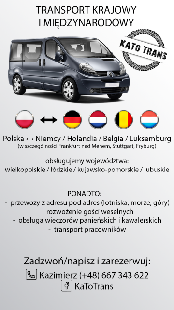 PRZEWÓZ OSÓB - BUSY DO NIEMIEC I LUKSEMBURGA