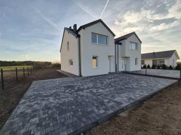 Nowoczesny dom w stanie deweloperskim, pow. 126m2-4 pokoje