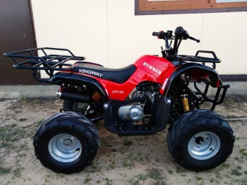 Quad 125CC Hummer,stan bdb,2022r,automat+wsteczny