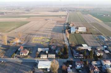 Działka budowlana-ogrodzona-blaszany garaż-gm. Kazimierz B.