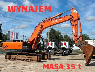 DO WYNAJĘCIA KOPARKA GĄSIENICOWA O WADZE 35 ton