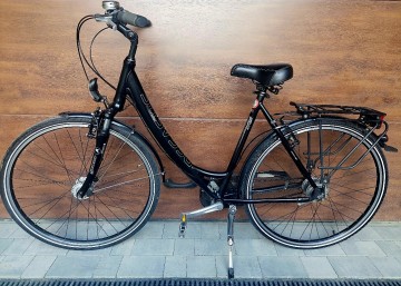 Rower miejski damka Pegasus Alu Light czarny Kola 28cali fel