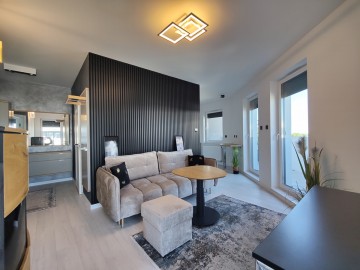Wynajmę 2 pokojowe mieszkanie w wysokim standardzie-balkon