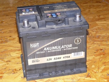 Sprzedam akumulator 12V 52AH 470H