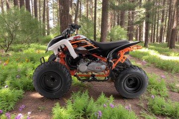 Kayo A180 quad kład duże koła raty transport qład fvat