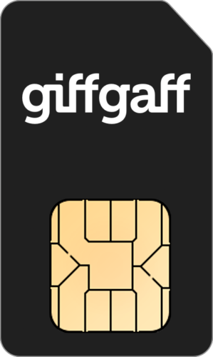 Angielska Karta SIM giffgaff UK starter prepaid