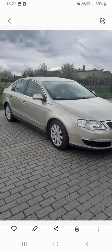 Sprzedam samochód volkswagen passat b6