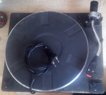 Gramofon - płyta do wstawienia w obudowę lub na części