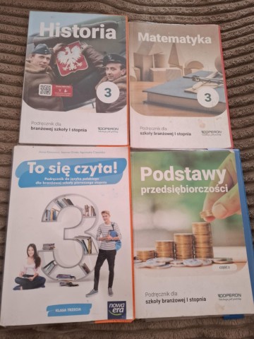 Książki do szkoły branżowej I stopnia