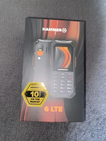 Telefon Hammer 6 LTE czarny