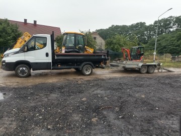 Usługi transportowe Iveco daily 3,5 tony