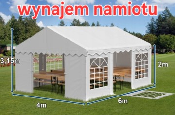 Wynajem Namiotu 4x6