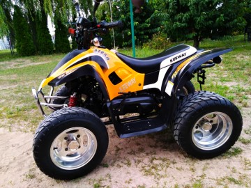 Quad KEEWAY jak nowy,alusy 10"