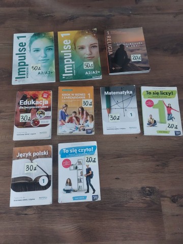 Sprzedam podręczniki do I klasy szkoły branżowej